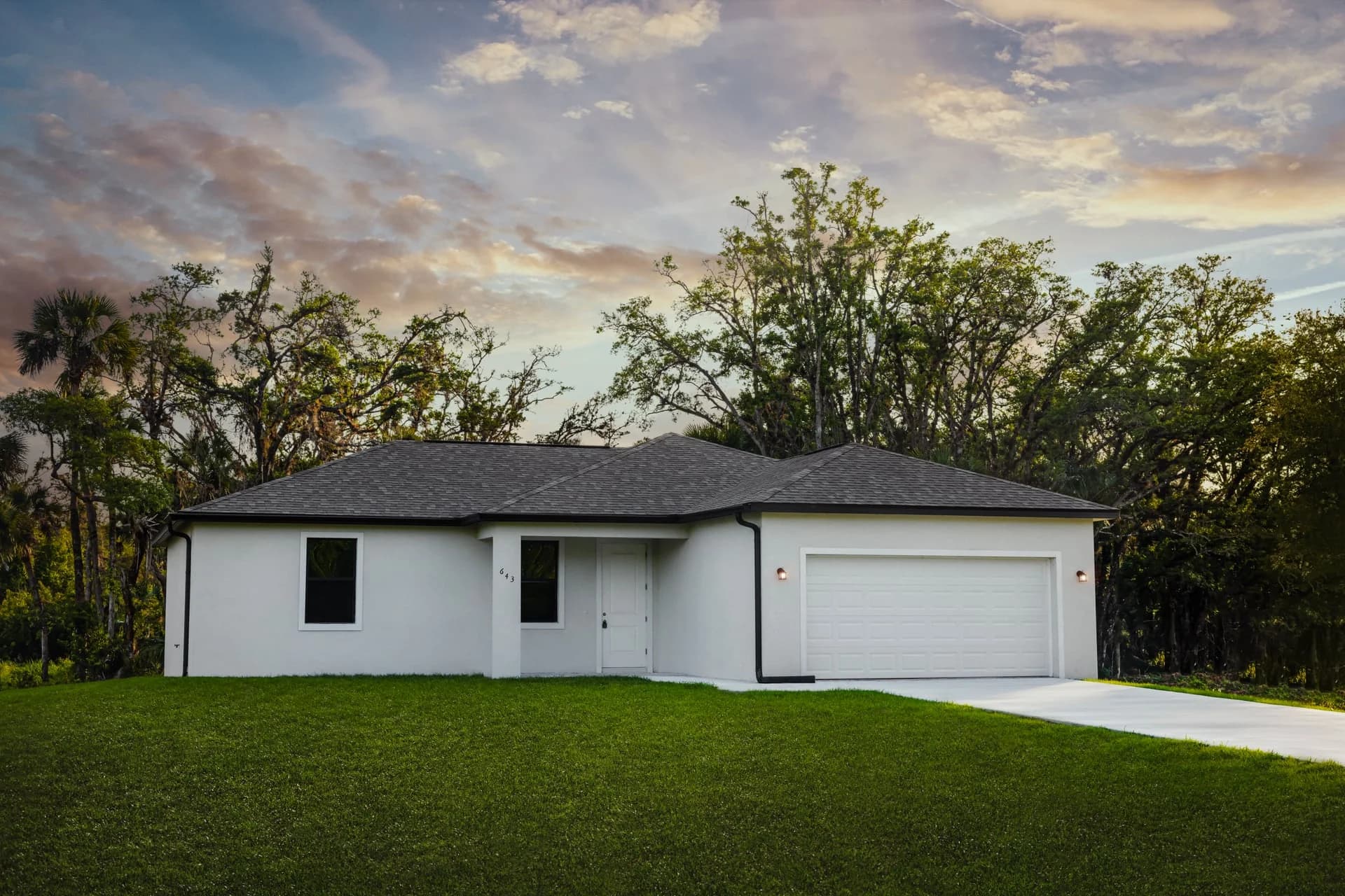 LANGDON floor plan by Northwood Homes in Lehigh Acres, Florida